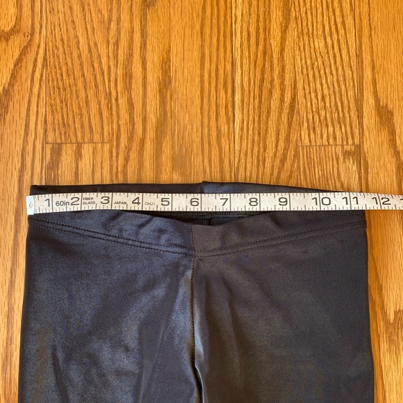 Black Milk Wet Look Black Shiny Leggings Size M - Picture 6 of 8